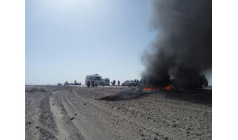حادثه دلخراش  در محور زابل- زاهدان ۵ نفر فوت و ۱ نفر مصدوم گردید