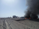 حادثه دلخراش  در محور زابل- زاهدان ۵ نفر فوت و ۱ نفر مصدوم گردید